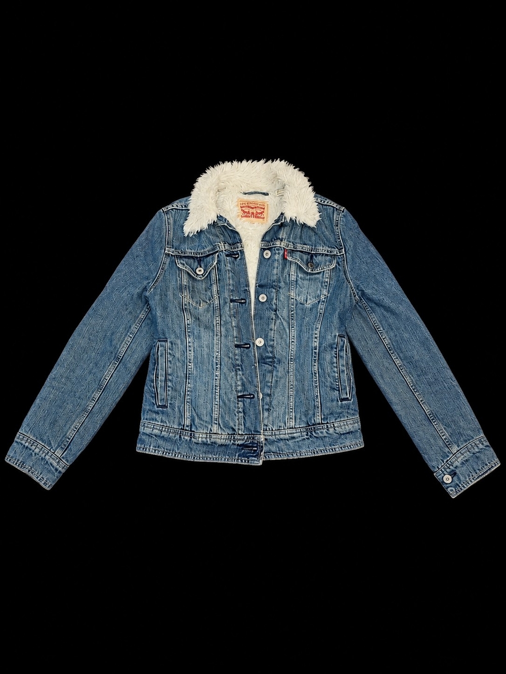 Womens Blue Denim Levis Jacket